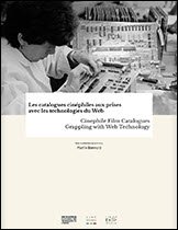 Couverture du livre : Les Catalogues cinéphiles aux prises avec les technologies du Web