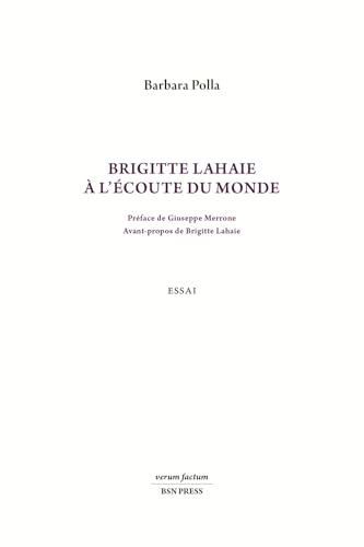 Couverture du livre : Brigitte Lahaie à l'écoute du monde