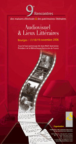 Book cover: Guide de l'audiovisuel à usage des maisons d'écrivain & des lieux littéraires