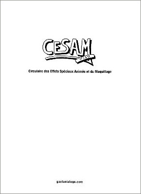 Couverture du livre : Cesam - Circulaire des effets spéciaux animés et du maquillage
