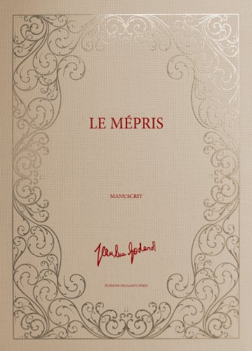 Couverture du livre: Le Mépris - manuscrit