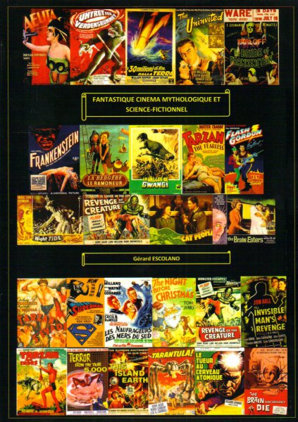 Book cover: Fantastique Cinéma mythologique et science-fictionnel