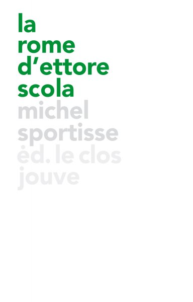 Couverture du livre : La Rome d'Ettore Scola