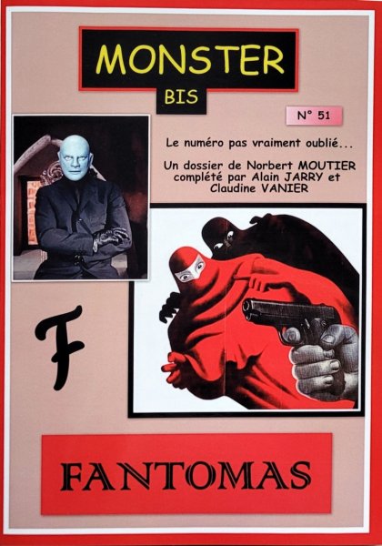Book cover: Fantômas - Monster Bis n°51