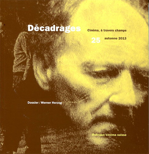 Book cover: Décadrages 25 - Dossier Werner Herzog