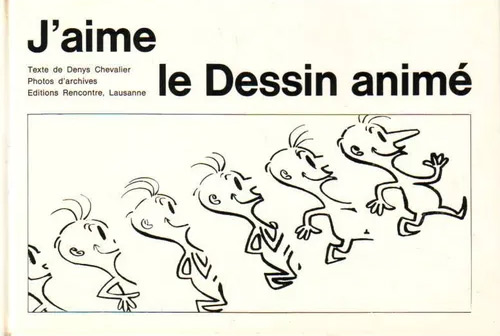 Book cover: J'aime le Dessin animé