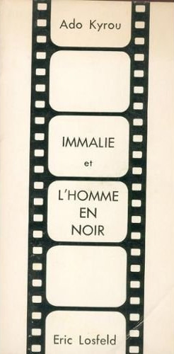 Book cover: Immalie et L'Homme en noir