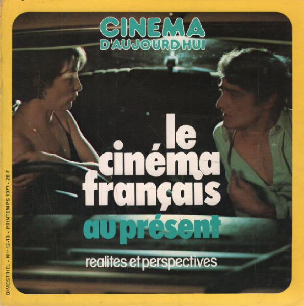 Book cover: Le Cinéma français au présent - réalités et perspectives