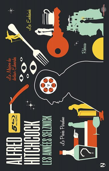 Book cover: Alfred Hitchcock - Les années Selznick (4 films + livre)