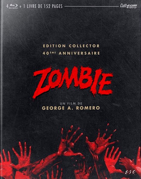 Book cover: Zombie - Dawn of the Dead - (film + livre)