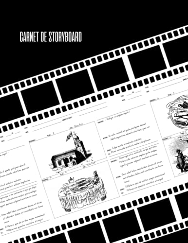 Couverture du livre : Carnet de storyboard