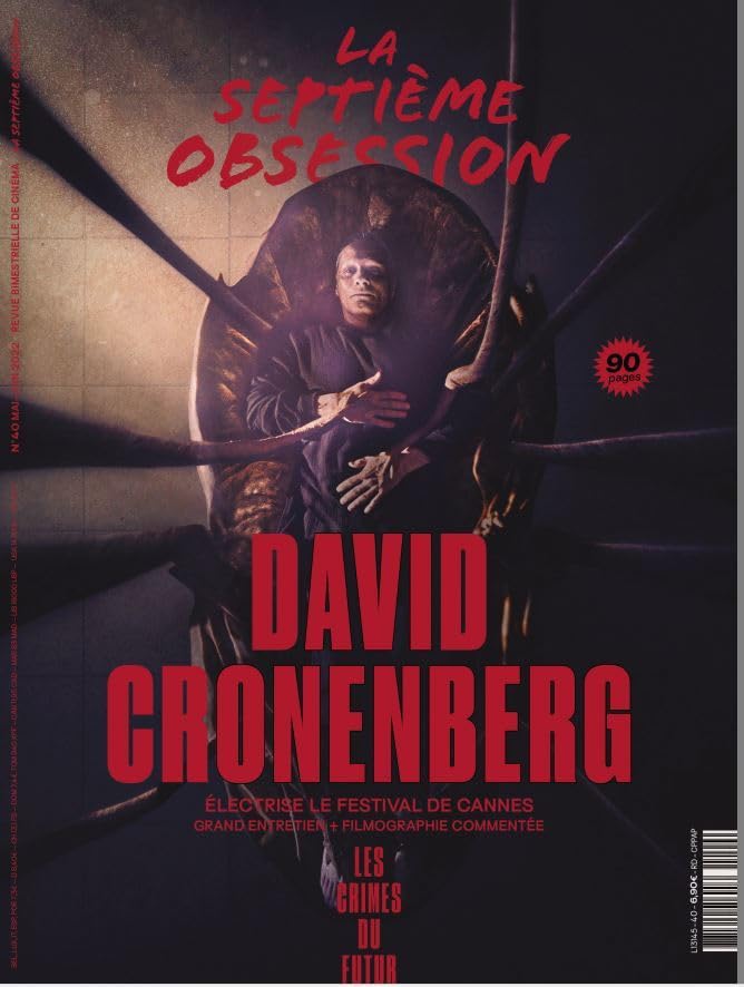 Book cover: David Cronenberg