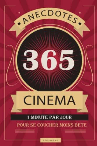 Book cover: 365 Anecdotes sur le cinéma