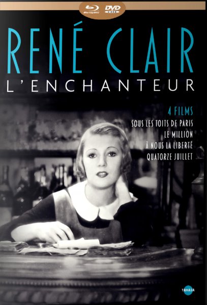 Couverture du livre: René Clair l'enchanteur - coffret 4 DVD + livre