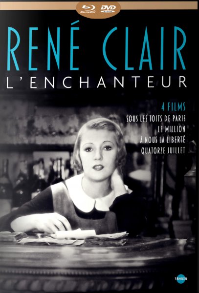 Book cover: René Clair l'enchanteur - coffret 4 DVD + livre