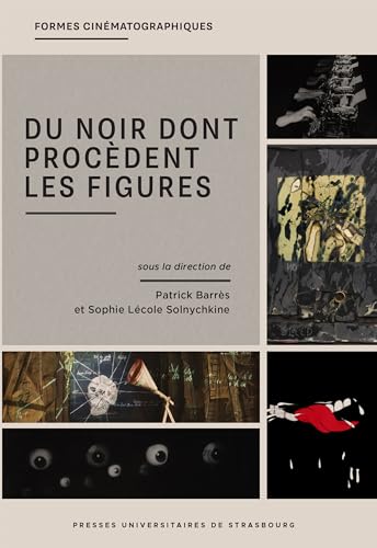 Book cover: Du noir dont procèdent les figures