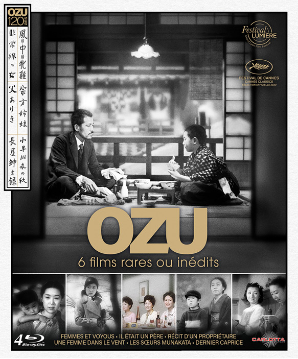 Couverture du livre : Ozu - 6 Films rares ou inédits