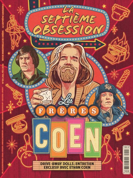 Book cover: Les Frères Coen