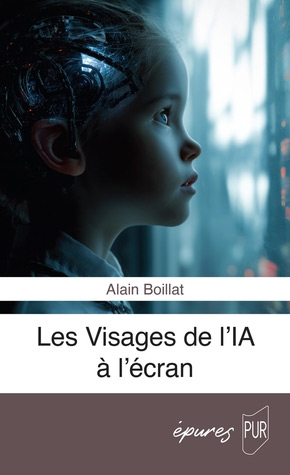 Book cover: Les Visages de l'IA à l'écran
