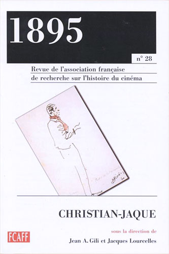 Couverture du livre: Christian-Jaque - Revue 1895 n°28