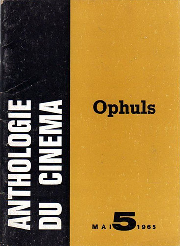 Couverture du livre : Max Ophüls