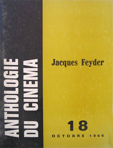 Book cover: Jacques Feyder