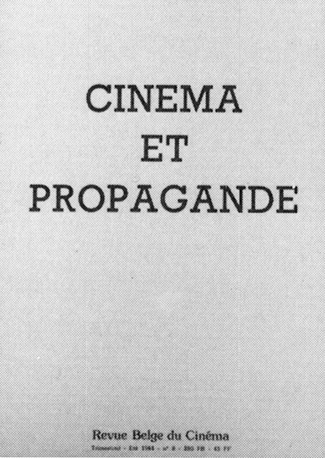 Couverture du livre: Cinéma et propagande