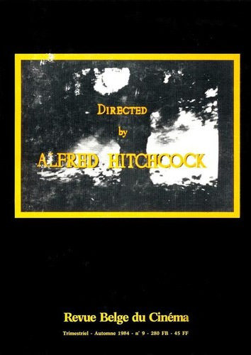 Book cover: Directed by Alfred Hitchcock