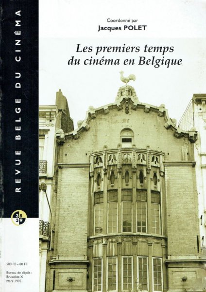 Book cover: Les Premiers Temps du cinéma en Belgique
