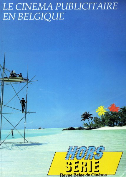 Book cover: Le Cinéma publicitaire en Belgique