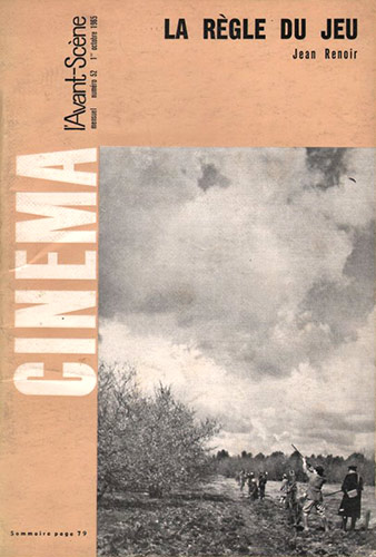 Book cover: La Règle du jeu