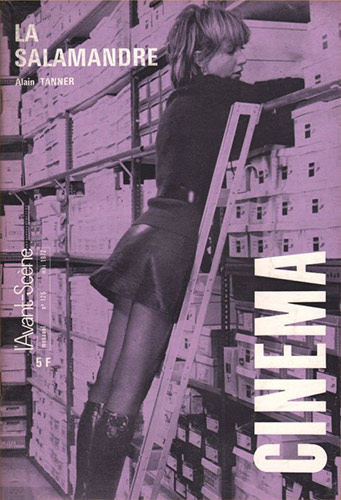 Book cover: La Salamandre