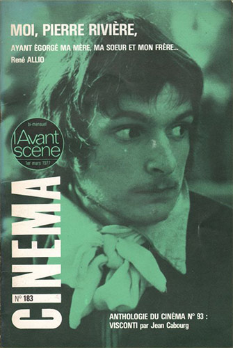 Book cover: Moi, Pierre Rivière, ayant égorgé ma mère, ma sœur et mon frère