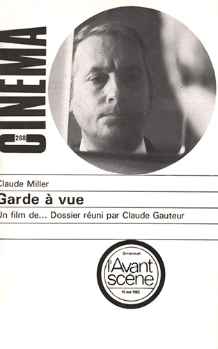 Book cover: Garde à vue
