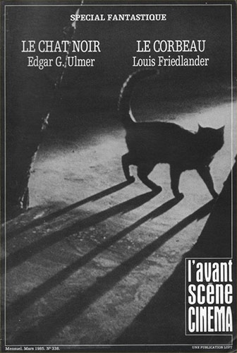 Book cover: Le Chat noir - Le Corbeau