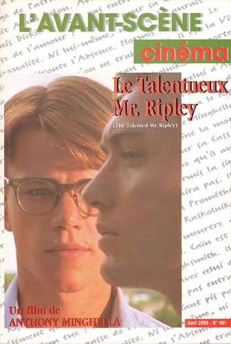 Book cover: Le Talentueux Mr. Ripley