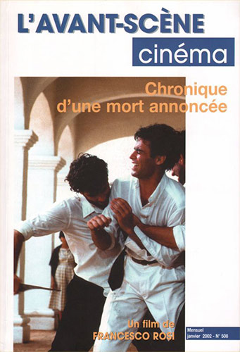 Book cover: Chronique d'une mort annoncée