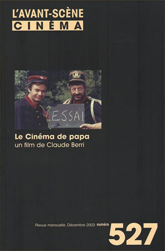 Book cover: Le Cinéma de papa