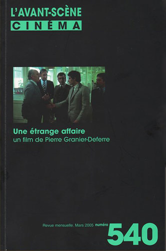 Book cover: Une étrange affaire