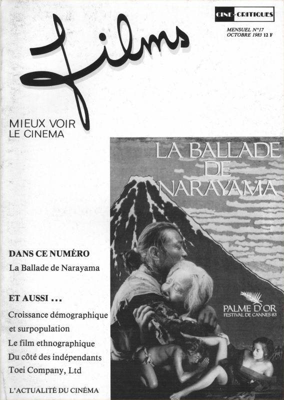 Book cover: La Ballade de Narayama