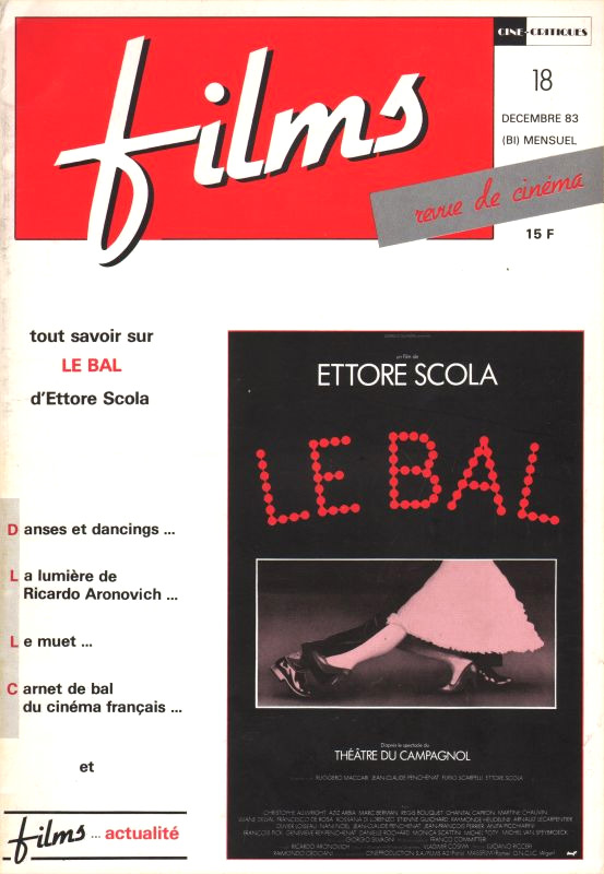 Book cover: Le Bal