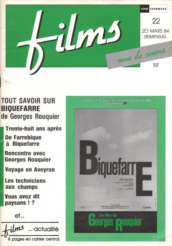 Book cover: Biquefarre