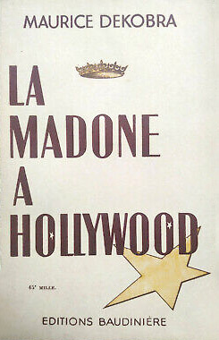 Book cover: La Madone à Hollywood