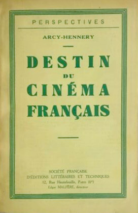 Couverture du livre: Destin du cinéma français