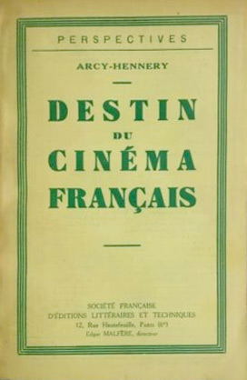 Couverture du livre : Destin du cinéma français