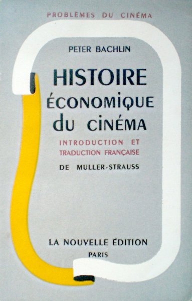 Couverture du livre : Histoire économique du cinéma