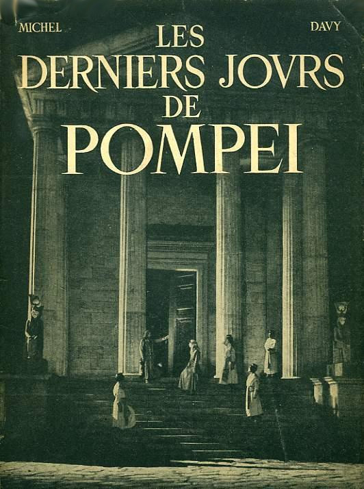 Book cover: Les Derniers Jours de Pompéi