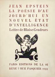 Couverture du livre : La Poésie d'aujourd'hui, un nouvel état d'intelligence - suivi de Lettre de Blaise Cendrars