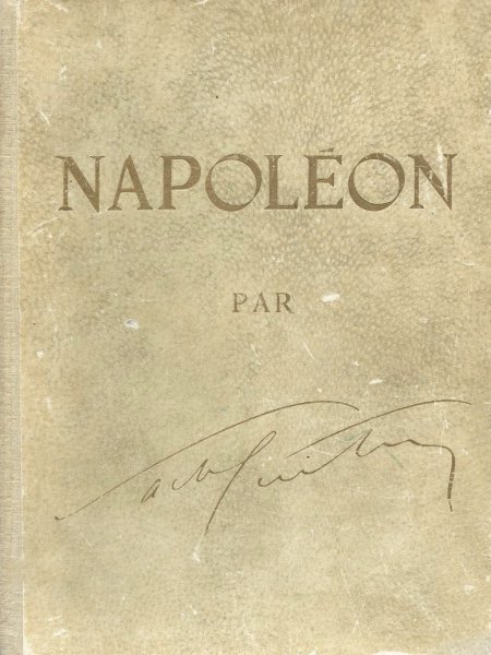 Book cover: Napoléon
