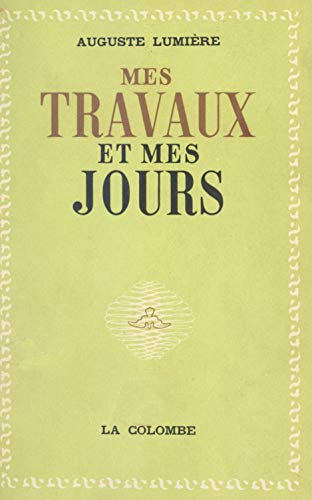 Book cover: Mes travaux et mes jours